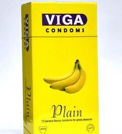 VIGA CONDOM BANANA 12S