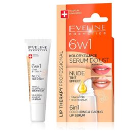 EVELINE LIP SERUM 12ML NUDE TINT EFFECT