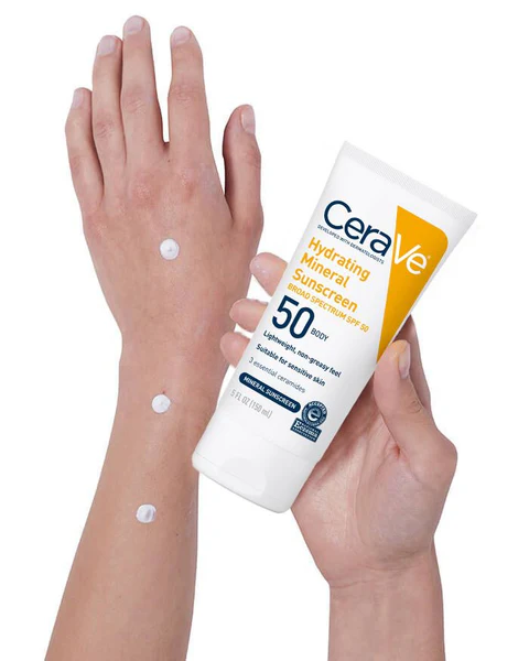 CERAVE HYDRATING MINERAL SUNSCREEN SPF50 75ML - Image 3